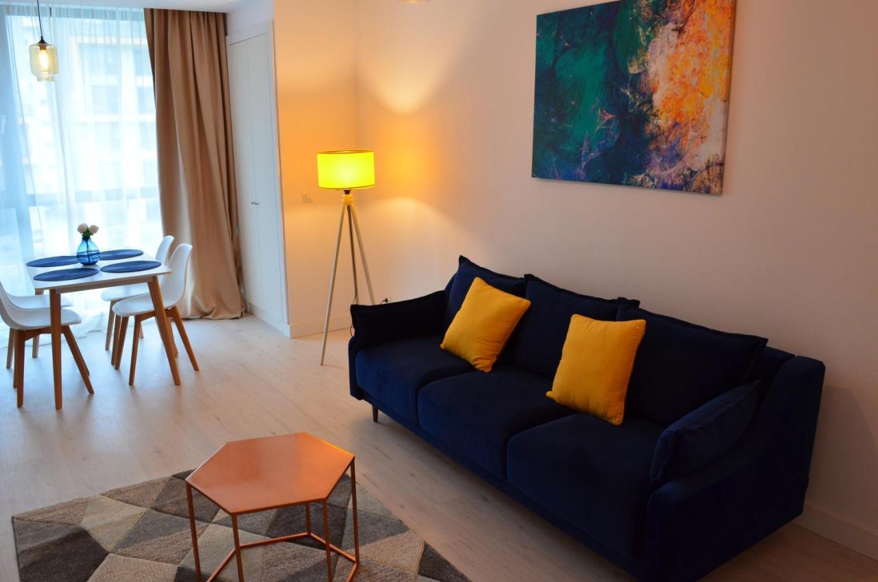 Aba'S Apart Onix Blue Mamaia Nord Năvodari Exteriér fotografie