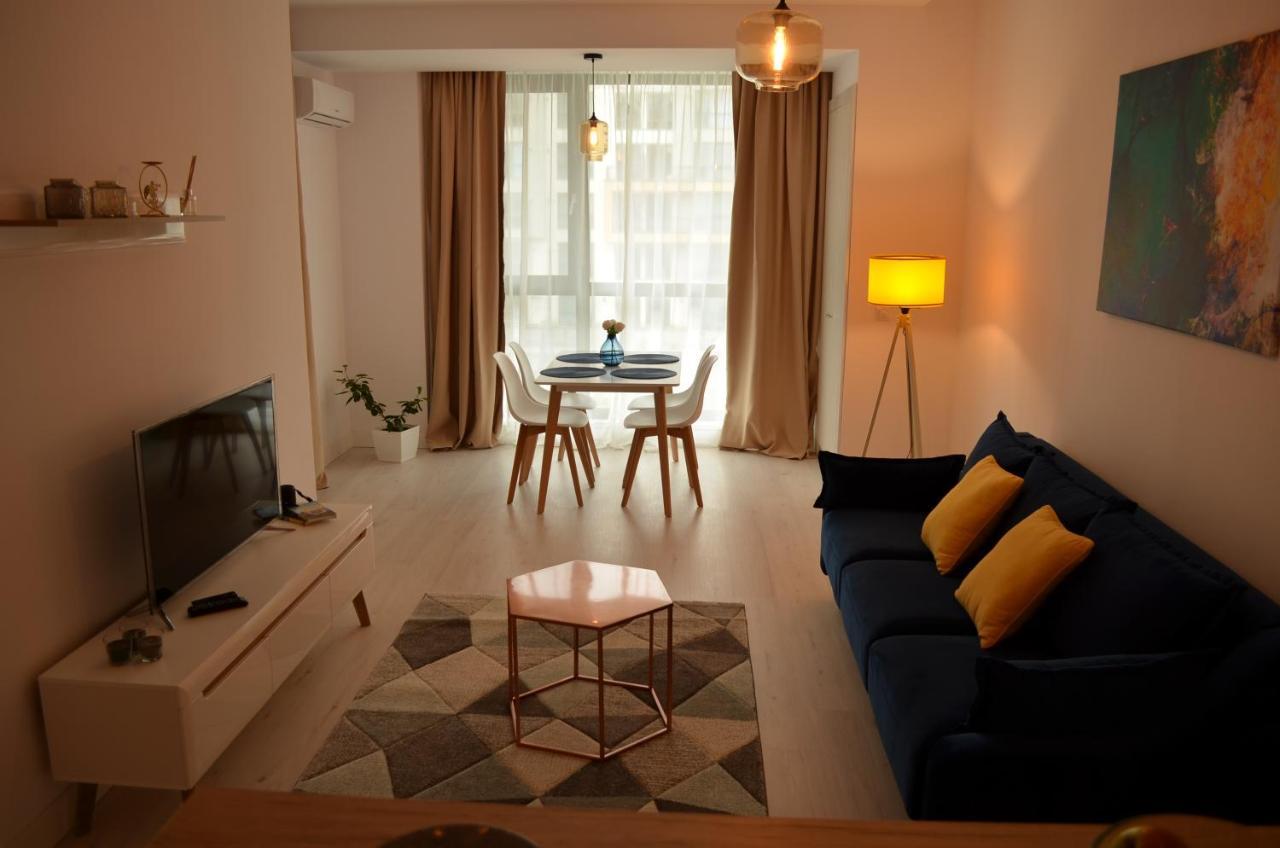 Aba'S Apart Onix Blue Mamaia Nord Năvodari Exteriér fotografie